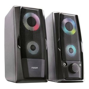 Parlantes Multimedia Bluetooth Pc Noga Ng-95p 6w Rgb 3.5mm