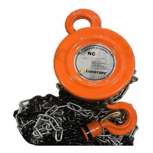 Aparejo A Cadena Manual Lusqtoff Nc2-3 2000kg 3mts Reforzado