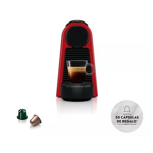 Cafetera Automatica Nespresso Essenza Mini D Capsulas 19 Bar Rojo