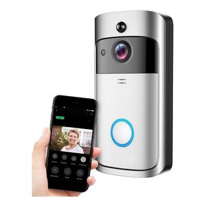 Timbre Portero Visor Wifi V5 Inalambrico Camara Movimiento