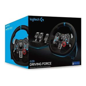 Volante Logitech G29 Gamer + Pedalera Racing Ps4 Ps3