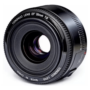 Lente Yongnuo Fijo F35mm F/2.0 Mf Af Para Camaras Canon Dslr
