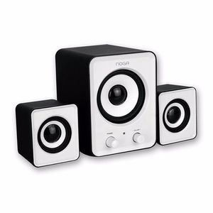 Parlantes Noga Usb 2.1 Sp-2050 Led Control Volumen Oficial