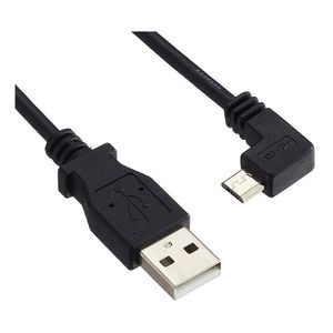 Cable De Datos Usb A Microusb A 90 Grados Noga 2 Metros 90°