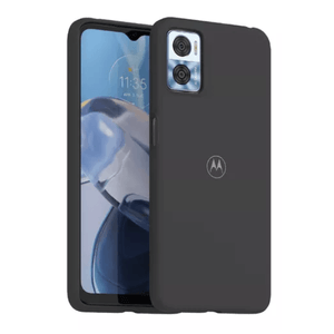 Funda Tpu Antigolpes Original Motorola Moto E22 / E22i Negro