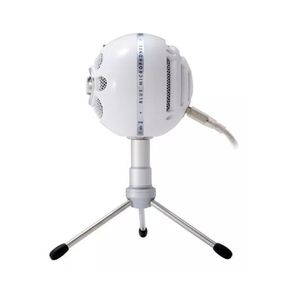Microfono Condensador Logitech Blue Snowball Ice Usb Podcast Blanco