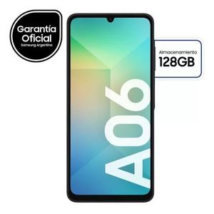 Celular Samsung Galaxy A06 128gb 4gb Black