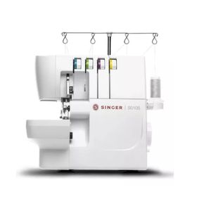 Maquina De Coser Overlock Singer S0105 Portatil 4 Sobrehilo
