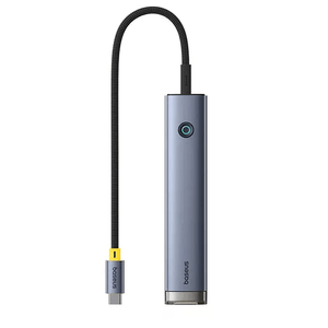 Hub Baseus 7 En 1 Ultrajoy Gris Usb-c A Usb 3.o Hdmi Sd Csi