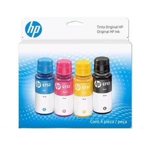 Kit 4 Tintas Para Impresora Hp Gt53 Y Gt52 Combo 4 Botellas