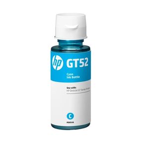 Tinta De Impresora Botella Hp Cian 70ml Gt52 Cian M0h54al