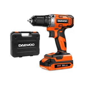 Taladro Inalambrico Daewoo Dacd3820 20v 10mm + Bateria 2ah