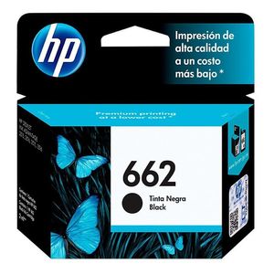Cartucho Tinta Hp 662 Negro Cz103al Original 2515 3515 4645