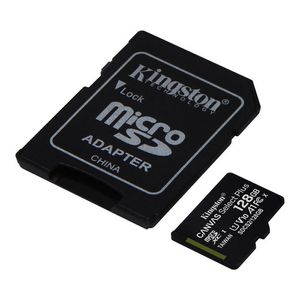 Memoria Microsd 128gb Kingston Clase 10 A1 100mb/s Sd