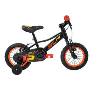 Bicicleta Infantil Slp 5 Pro Niño R12'' Con Rueditas Negro