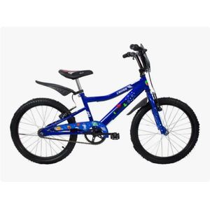 Bicicleta Infantil Niño Peretti Cross R20 Con Rueditas Azul