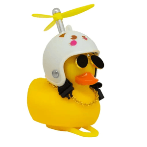 Bocina Patito Decorativo Para Moto Bici Con Luz Y Accesorios Osita