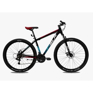 Bicicleta Mtb Rodado 29'' Slp 10 Pro T18 21v Shimano Negro y Celeste