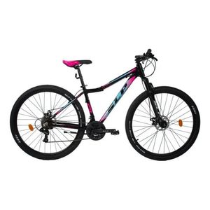 Bicicleta Mtb Slp 25pro Mujer R29 21v Freno Disco Negro Ng7