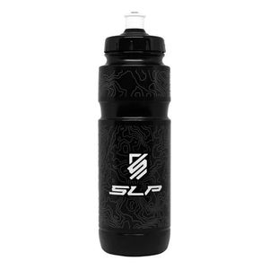 Caramañola Slp Con Porta De 750ml Para Bicicleta Tapa Rosca-Negra