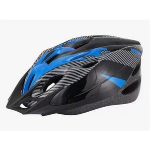 Casco Adulto Ciclismo Slp 21 Ventilaciones Wt-032 Regulable Negro con Azul