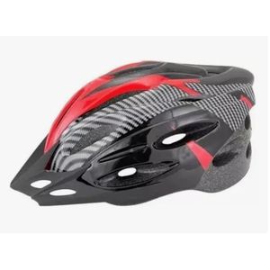 Casco Adulto Ciclismo Slp 21 Ventilaciones Wt-032 Regulable Negro con rojo