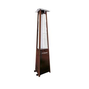Calefactor Exterior Piramide A Gas Lusqtoff Jk-1010b 10kcal Bronce
