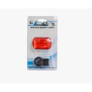 Luz Flashing Trasera Slp Para Bicicleta 3 Led 12258