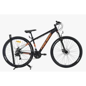 Bicicleta Mtb R29 Firebird 21 Vel Disco T18 Negro con naranja