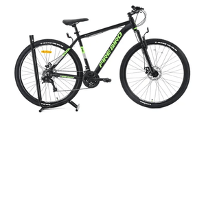 Bicicleta Mtb R29 Firebird 21 Vel Shimano T20 Negro con Verde