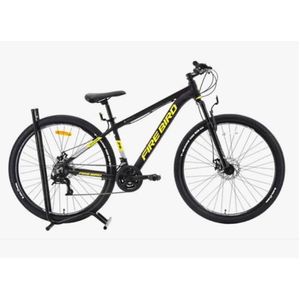 Bicicleta Mtb R29 Firebird 21 Vel Disco T20 Negro con amarillo